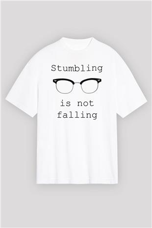 Malcolm X James Baskılı Beyaz Unisex Oversize Tişört - Tshirt