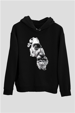 Marcus AureliusSiyah  Unisex Hoodie
