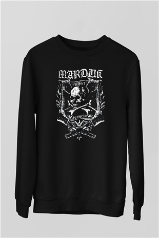 Marduk Siyah Unisex Sweatshirt