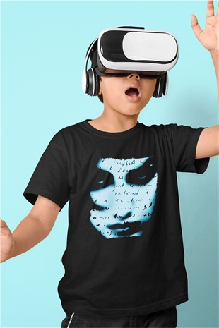 Marillion Baskılı Unisex Siyah Çocuk Tişört - Tshirt