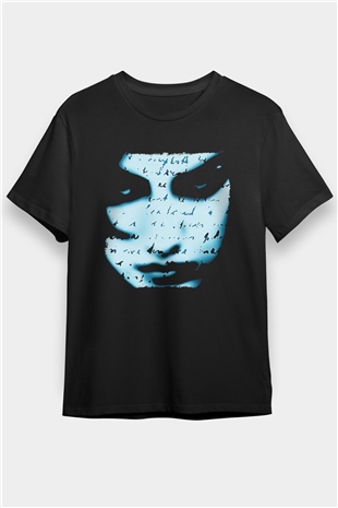 Marillion Baskılı Unisex Siyah Tişört - Tshirt