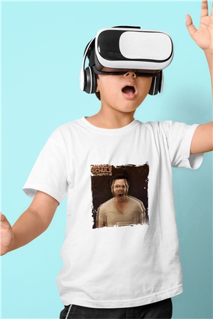 Markus Schulz Baskılı Beyaz Çocuk Tişört