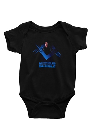 Markus Schulz Siyah Bebek Body - Zıbın