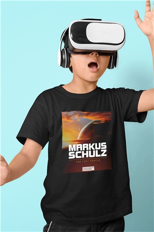 Markus Schulz Siyah Unisex Çocuk Tişört
