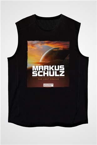 Markus Schulz Siyah Unisex Kolsuz Tişört