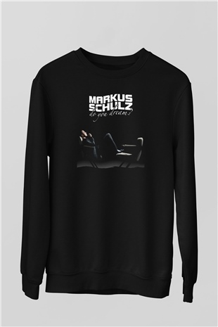Markus Schulz Siyah Unisex Sweatshirt