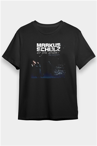 Markus Schulz Siyah Unisex Tişört T-Shirt - TişörtFabrikası