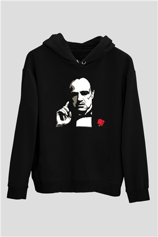 Marlon Brando Siyah Unisex Hoodie