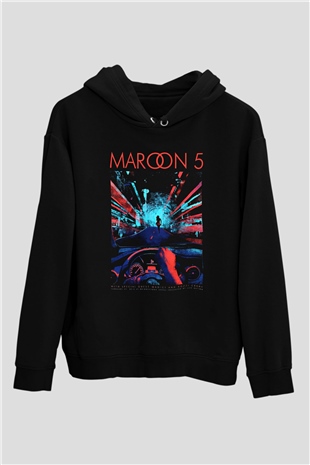 Maroon 5 Siyah Unisex Hoodie