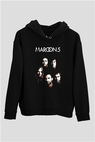 Maroon 5 Siyah Unisex Hoodie