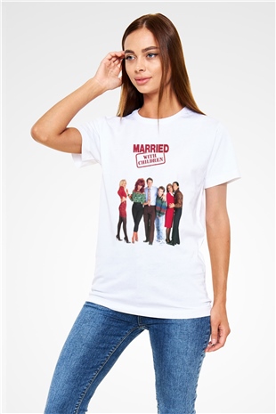 Married with Children Beyaz Unisex Tişört T-Shirt