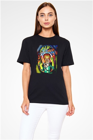 Mars Attacks Siyah Unisex Tişört