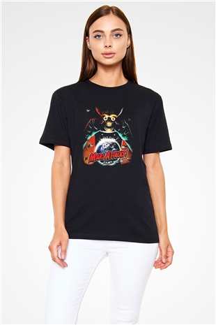 Mars Attacks Siyah Unisex Tişört