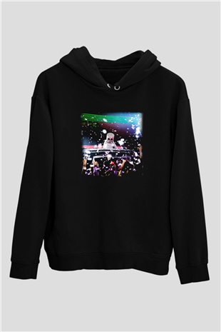 Marshmello Siyah Unisex Hoodie