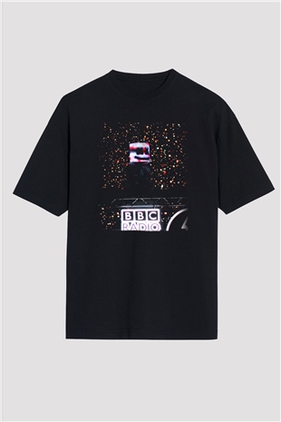 Marshmello Siyah Unisex Oversize Tişört T-Shirt