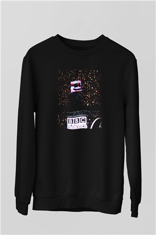 Marshmello Siyah Unisex Sweatshirt