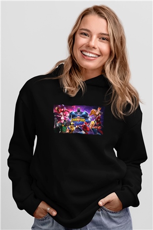Marvel Contest of Champions Siyah Unisex Hoodie