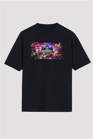 Marvel Contest of Champions Siyah Oversize Tişört Oversize T-shirt