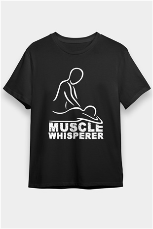 Masör Siyah Unisex Tişört T-Shirt - TişörtFabrikası