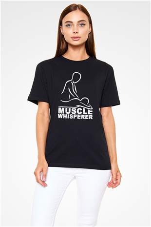 Masör Siyah Unisex Tişört T-Shirt - TişörtFabrikası