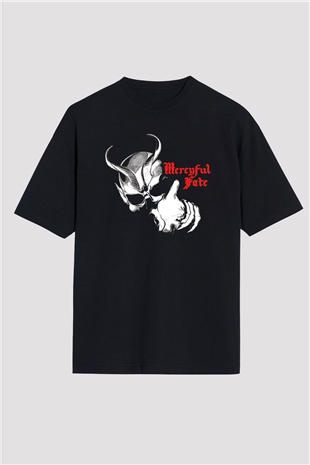 Massive Attack Baskılı Unisex Siyah Oversize Tişört - Tshirt