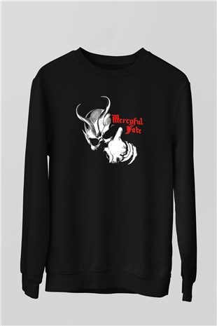 Massive Attack Baskılı Unisex Siyah Sweatshirt