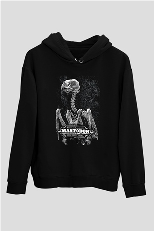 Mastodon Siyah Unisex Hoodie