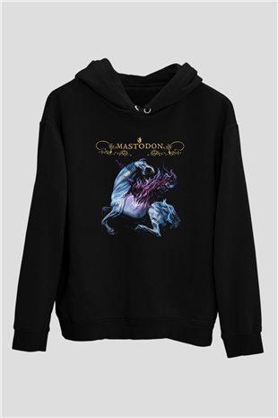 Mastodon Siyah Unisex Hoodie