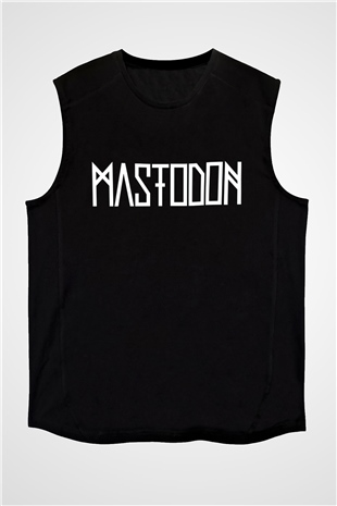 Mastodon Siyah Unisex Kolsuz Tişört