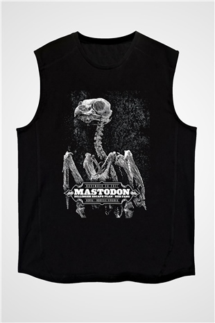 Mastodon Siyah Unisex Kolsuz Tişört