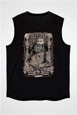 Mastodon Siyah Unisex Kolsuz Tişört