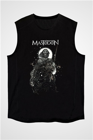Mastodon Siyah Unisex Kolsuz Tişört