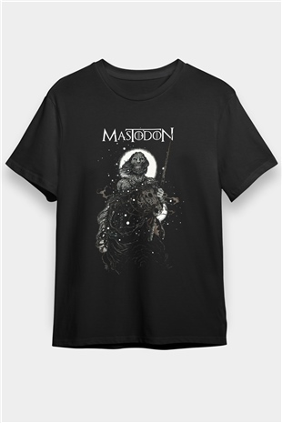 Mastodon Siyah Unisex Tişört T-Shirt - TişörtFabrikası