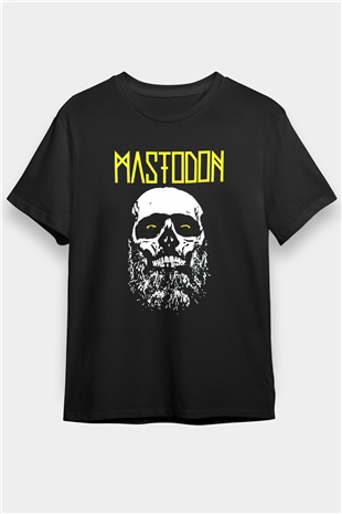Mastodon Siyah Unisex Tişört T-Shirt - TişörtFabrikası