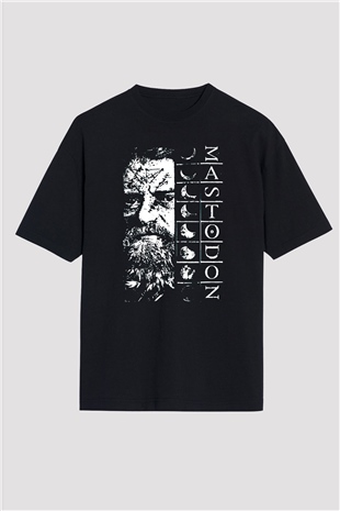 Mastodon Siyah Oversize Tişört Oversize T-shirt - TişörtFabrikası