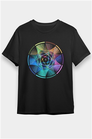 Matematikçi Siyah Unisex Tişört T-Shirt - TişörtFabrikası