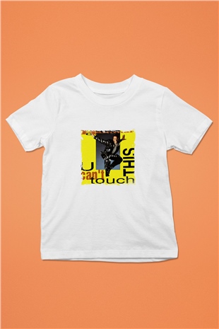 MC Hammer Baskılı Unisex Beyaz Çocuk Tişört