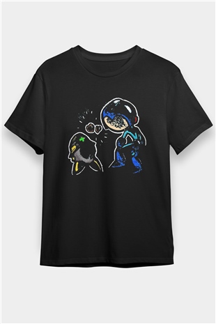 Mega Man Siyah Unisex Tişört