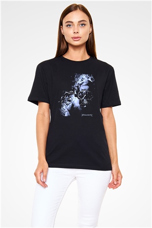 Megadeth Baskılı Unisex Siyah Tişört - Tshirt