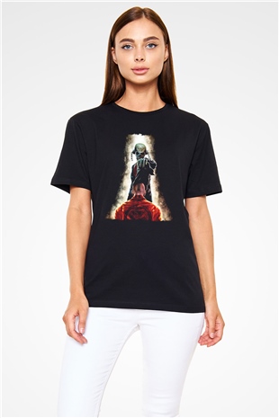 Megadeth Baskılı Unisex Siyah Tişört - Tshirt