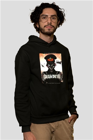 Megadeth Siyah Unisex Hoodie