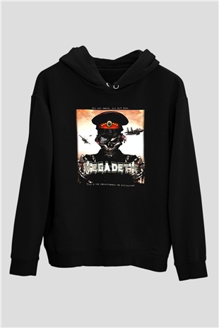 Megadeth Siyah Unisex Hoodie