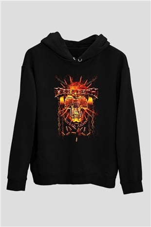 Megadeth Siyah Unisex Hoodie