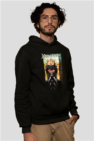 Megadeth Siyah Unisex Hoodie