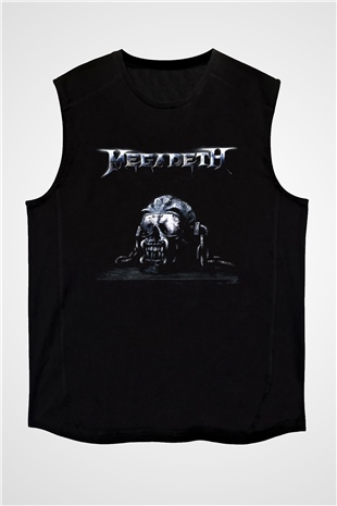 Megadeth Siyah Unisex Kolsuz Tişört