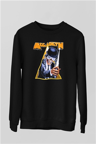 Megadeth Siyah Unisex Sweatshirt