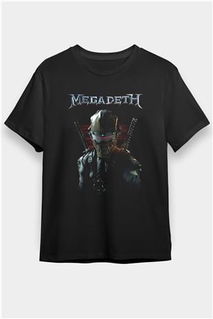 Megadeth Siyah Unisex Tişört T-Shirt - TişörtFabrikası
