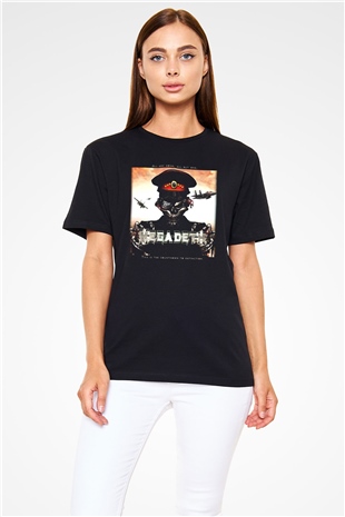 Megadeth Siyah Unisex Tişört T-Shirt - TişörtFabrikası