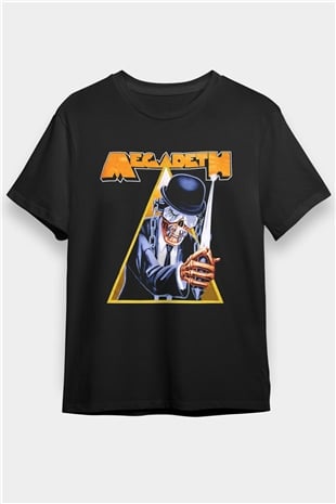 Megadeth Siyah Unisex Tişört T-Shirt - TişörtFabrikası