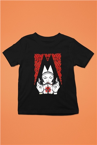 Melvins Baskılı Unisex Siyah Çocuk Tişört - Tshirt